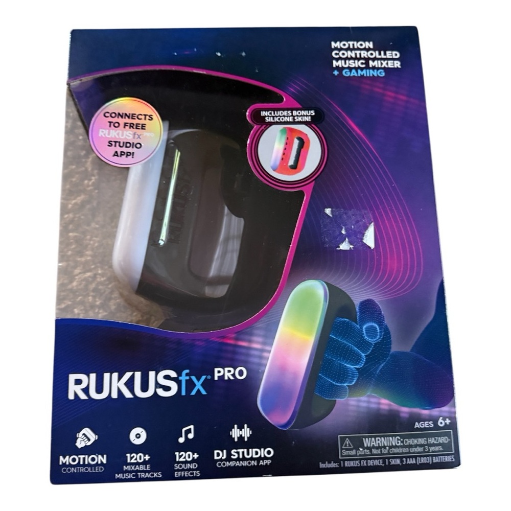 RAKUSfx PRO Motion -Controlled Music Mixer Brand New